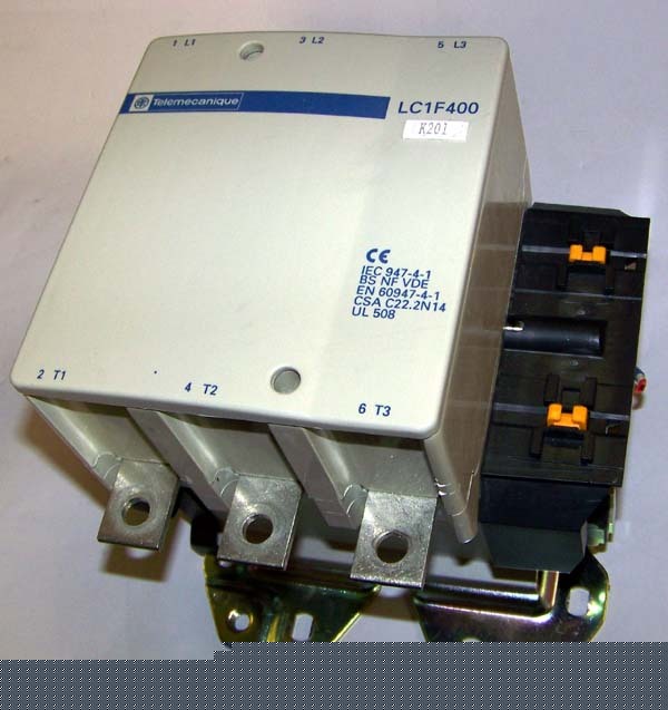 Telemecanique/schnieder LC1F400 contactor starter-3 ph