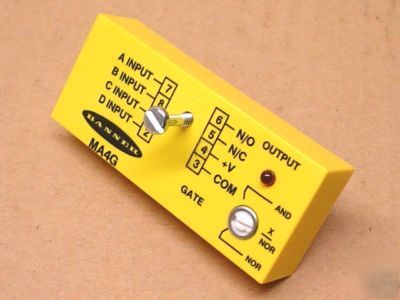 Banner MA4G 4-input gate logic module