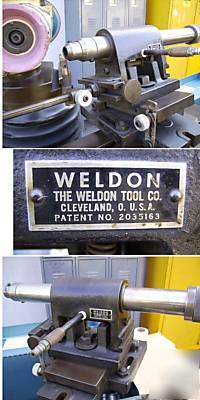 Cincinnati / weldon tool & cutter grinder air bearing