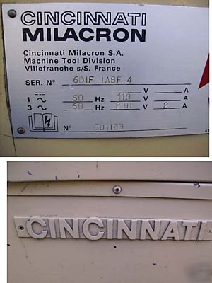 Cincinnati / weldon tool & cutter grinder air bearing