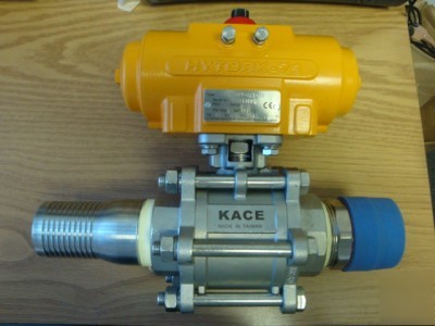 Hytork actuator valve with kace series 88 excellent con