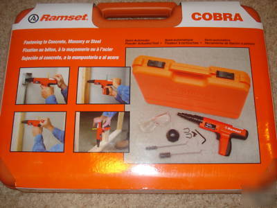 New ramset cobra red head .27 caliber brand 
