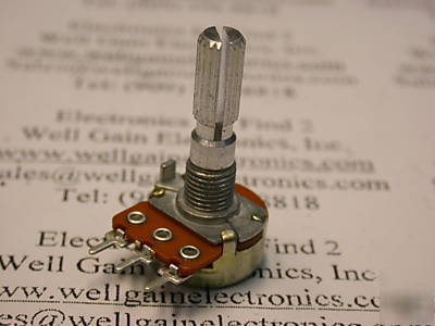 Rotary potentionmeter 16MM A10K A20K A50K A100K sft=25