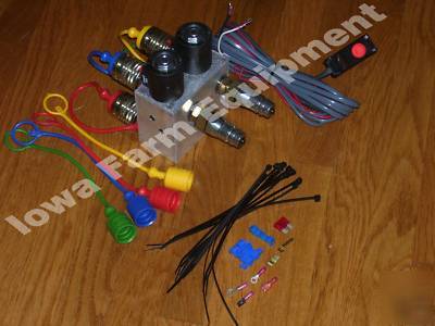 Scv, hydraulic selective control valve multiplier