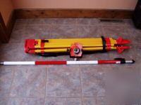 Sokkia t.stat.kit:w/fglass tripod/8.5' prpole/singprism