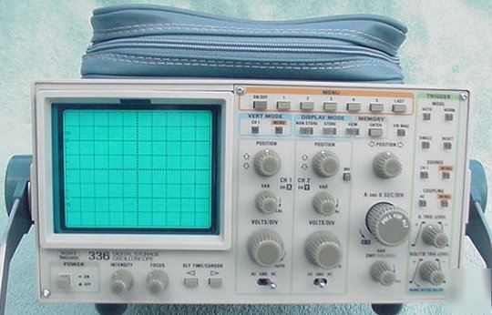 Sony-tektronix 336 digital storage oscilloscope 50 mhz