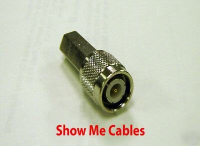 Tnc female twist on 1 piece construction rg 59 rg 62