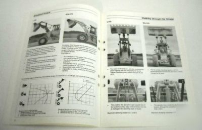 Vme 1991 volvo bm l 150 vs. komatsu wa 470 brochure lot