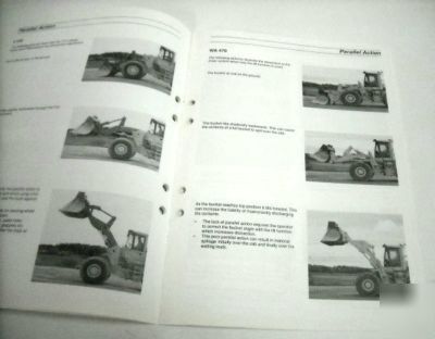 Vme 1991 volvo bm l 150 vs. komatsu wa 470 brochure lot