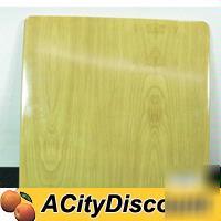 Used restaurant bar wood laminate dining tabletop 24X24