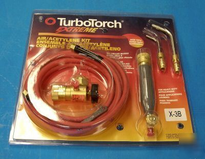 Victor turbo torch x-3B acetylene kit soldering plumber