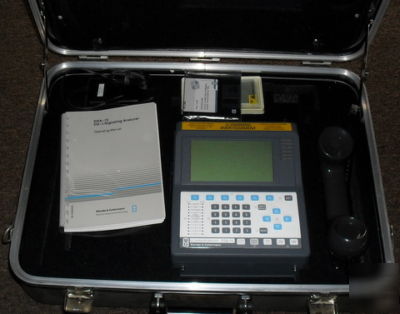 Wandel & goltermann dsa-15 DS1 signaling analyzer kit