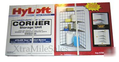 Hyloft corner storage unit heavy-duty 26