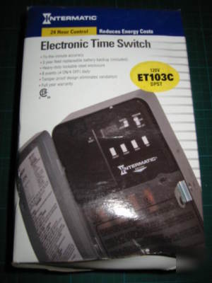 Intermatic 24 hour electronic time switch - ET103C 