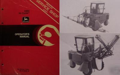 John deere 6000 hi-cycle sprayer manual s/n 3051-4360