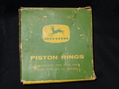 John deere piston rings 6 AB2522R std. piston rings box