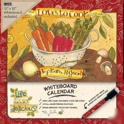 Love to cook karen good 2011 whiteboard calendar lg