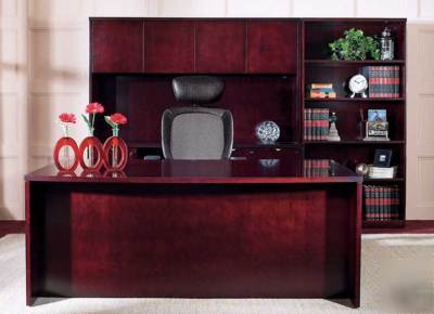 New 5PC u-shape executive office desk set, #otg-vt-U1