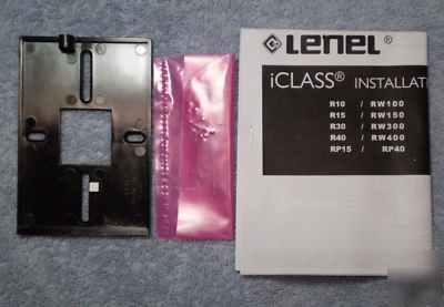 New hid/lenel R40 iclass reader --- 