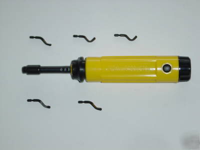 New royal b series deburring tool w/free extra 3 blades