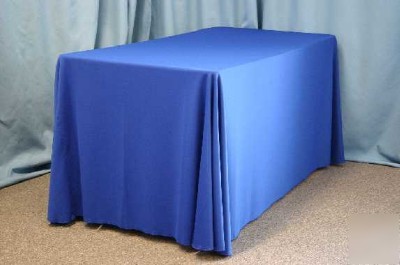 New 6 ft floor length tablecloth, dj display cloth