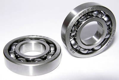 New R8 open ball bearings, 1/2