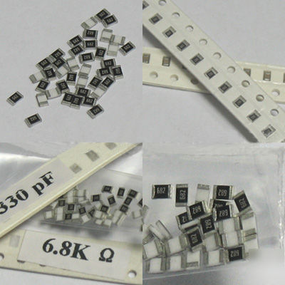 New smd 0805 50 value resistor + 32 value capacitor kit 
