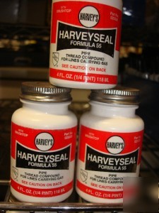 3-4OZ harveys formula 55 pipe thread compound gas lines