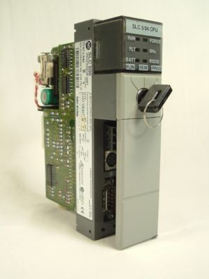 Allen bradley slc 500 5/04 cpu 1747-L542, ser b, used