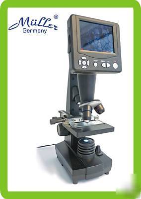 Digital microscope 40-1600X + lcd display, 3,1 mp + usb