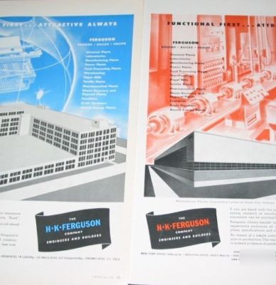 H.k. ferguson engineers-builders contracts-12 1940S ads