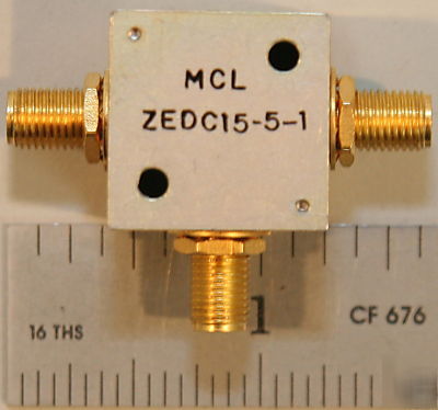 Mini-circuits zedc-15-5-1 dir. coupler 1 to 1000 mhz