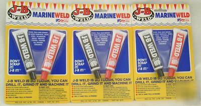 New jb weld mari eld cold weld epoxy 3 pack