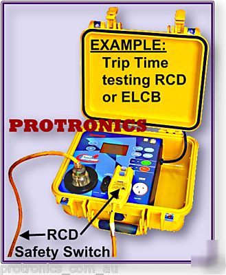 Portable appliance safety & rcd tester (pat) test & tag