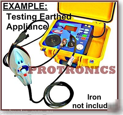 Portable appliance safety & rcd tester (pat) test & tag