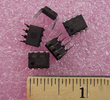 SA555N ic timer single bipolar 8 dip lot of 50 pcs