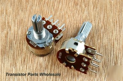 Pkg 9, 100K potentiometer pots panel 