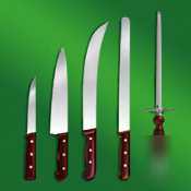 Rh forschner boning knife narrow stiff heavy blade 6IN