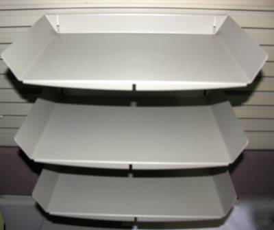 Letter tray - teknion slotted wall holds 12X9