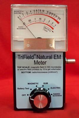 822A digital gauss master & trifield natural em meter 