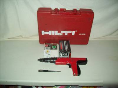 Hilti DX350 powder actuated concrete nail gun