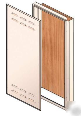 New BN14324WLV-idw interior enclosure box louvered door