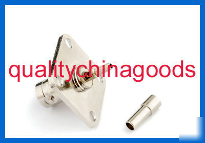 Rf bnc female connector panel crimp for RG174,RG316