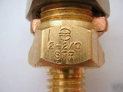 Split bolt connector 2-3/0 w/stud 4 grounding bldgs etc