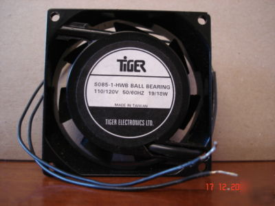 Axial ac fan 80X80X25MM tiger SO85-1-hwb *110 vac fan*