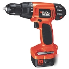 Black decker cordless 96V drilldriver with keyless ch