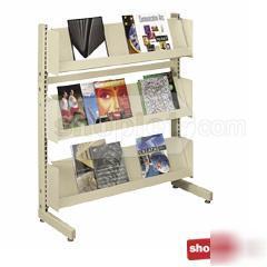 Hon floor stand literature rack 9 pockets 37X13X42 put