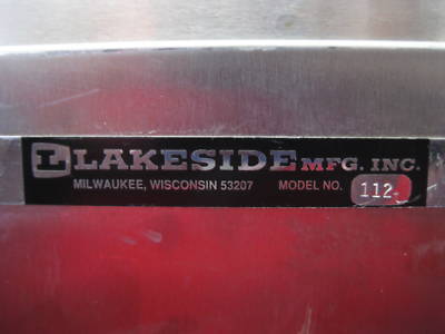 Lakeside food carrier box catering model 112