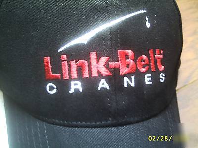 Link belt fmc operator engineer crane ironworker black