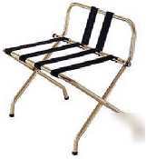 Luxury luggage rack - inca w/black straps